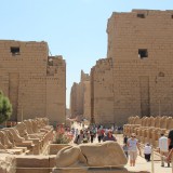 Eingang Karnak Tempel Luxor - Ägypten