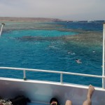 Schnorchler im Wasser am Banana Reef - Grand Giftun - Hurghada